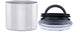 Planetary design - airscape - koffiebonen - voorraadpotten - vacuuum - koffie - staal - geborsteld staal - 250 gram
