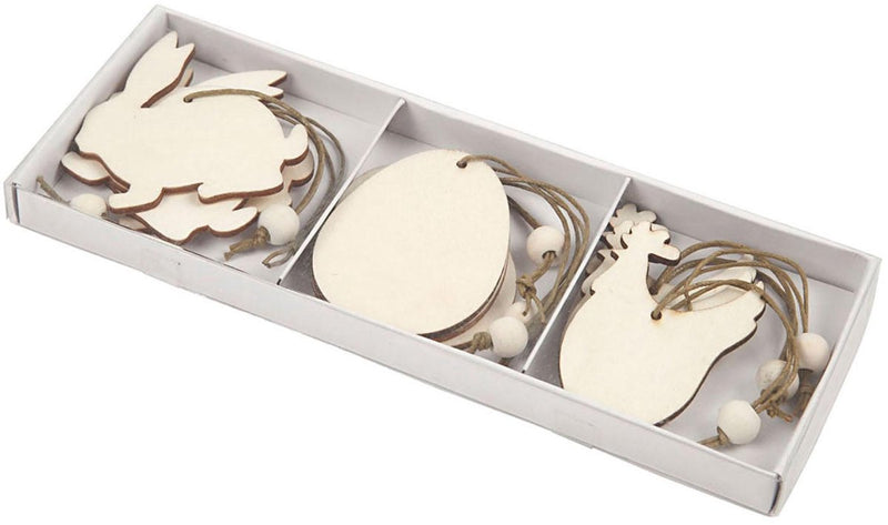 ギャラリービューアに画像をロードする, Creativ company houten paasdecoraties, 9st.
