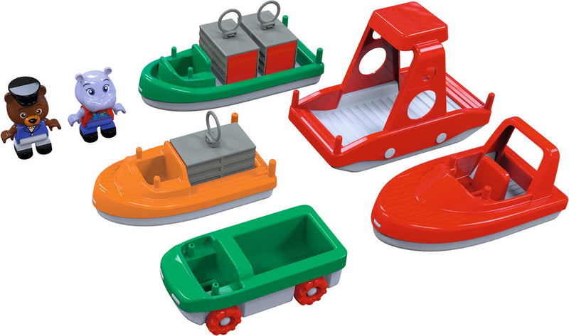 Afbeelding laden in galerijviewer, Aquaplay big - - boten set - waterbaanaccessoires
