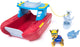Paw patrol - sea patroller vaartuig - inclusief chase haaifiguur - speelgoedvoertuigen