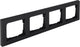 Q-link s-line afdekraam 4-voudig - zwart