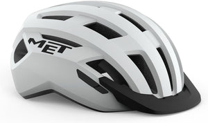 Met allroad fietshelm mannen vrouwen – fietshelm volwassenen – maat l (58-61cm) – white