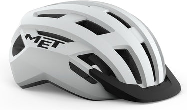 Met allroad fietshelm mannen vrouwen – fietshelm volwassenen – maat m (56-58cm) – white