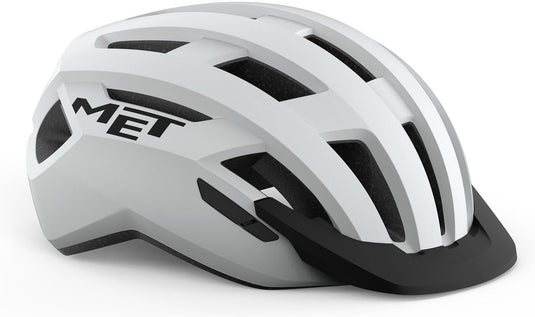 Met allroad fietshelm mannen vrouwen – fietshelm volwassenen – maat m (56-58cm) – white