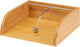 Westmark servethouder + gewicht, voor 1 4 gevouwen servetten (33 x 33 cm), 21,5 x 20 x 7 cm, bamboe rvs, tapas + friends, lichtbruin zilver, 69942270