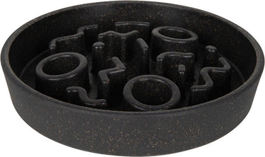 District 70 bamboo slow feeder - donkergrijs