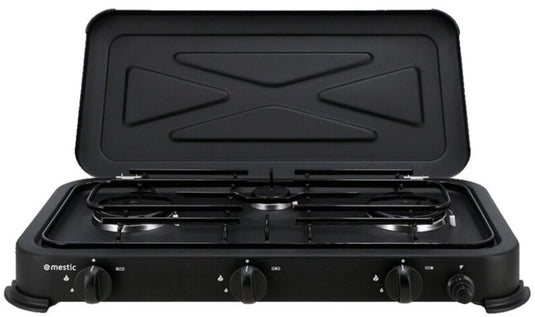 Mestic kooktoestel mgc-300 – 3 kookpitten - 2x 2200 w, 1x 850 w - maximaal vermogen: 5250 w - campingtoestel