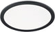 Rl live your light reality camillus - plafondlamp - badkamer - zwart - d40 cm - stappendim