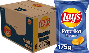 Lay's paprika - chips - 8 x 175 gram
