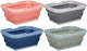 Alpina opbergmand opvouwbaar met handvat – opbergbox – assorti