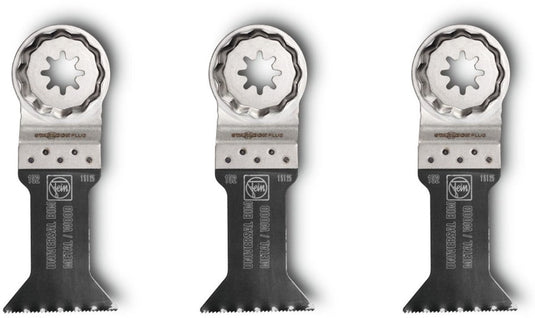 Fein e-cut universal starlock plus sägeblatt 3 stk. 60 x 44 mm ( 63502152220 ) bi-metall