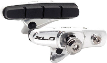 Xlc bs-r02 remschoenen - racefiets - 55mm - caliper - zwart