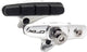 Xlc bs-r02 remschoenen - racefiets - 55mm - caliper - zwart