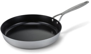 Brabantia dusk koekenpan ø 28cm – 100% pfas vrij – keramische antiaanbaklaag - inductie koekenpan - vaatwasser- en ovenbestendig – grijs