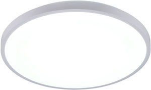 Rl live your light reality slope - plafondlamp - wit mat - incl. 1x smd 34 w - afstandsbediening - geintegreerde dimmer - traploos instelbare lichtkleur - nachtlampje - dimbaar met schakelaar - niet geschikt voor externe dimmer - geheugenfunctie - timer
