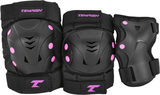 Tempish – taky – skatebescherming – 3-pack – volwassenen – roze – complete set voor skaten – maat s