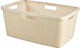 Curver jute wasmand - 46 liter - gebroken wit