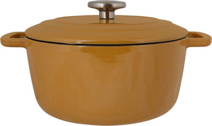 Cosy trendy fontestic - kookpan - amber gold - ø 24cm x 11.6cm