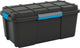 Kis scuba opbergbox l - 80l - 78x39,5x35cm - zwart blauw clips