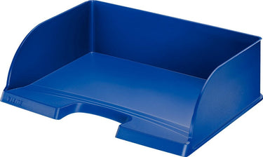 Leitz plus jumbo brievenbak - a4 dwars - blauw