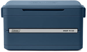 Coleman snap ‘n go blue sapphire 35qt inklapbare koelbox – 33 liter koelbox - antibacterieel - blauw
