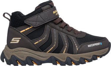 Skechers rugged ranger - storm trail jongens wandelschoenen - zwart bruin geel