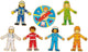 Goki puzzel: carriere-zoeker, draaischijf diam.14cm, 38-delig, hout, 3+