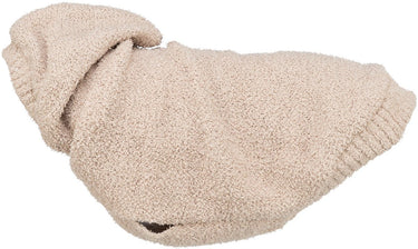 Trixie hondentrui - hoodie zand 36cm - comfortabele capuchon, bescherming tegen wind en kou