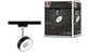 Paulmann urail railspot circle 200lm 5w 2700k dimbaar 230v zwart mat