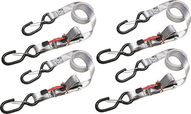 Masterlock 3062eurdat set 4 ks upínací popruhy - 180 cm