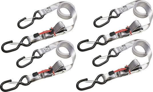 Masterlock 3062eurdat set 4 ks upínací popruhy - 180 cm
