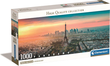 Clementoni panorama puzzel parijs, 1000st.