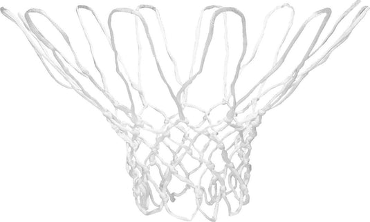 Avento basketbalnet wit - geschikt voor ø 44-46 cm - polyamide