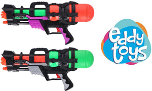 Eddy toys watergun 44cm 437g 2as pp - voor waterpret - compact formaat - 1 stuk