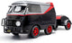 Solido vw t1 kool kombi + aanhanger the a-team '24 schaal 1:18