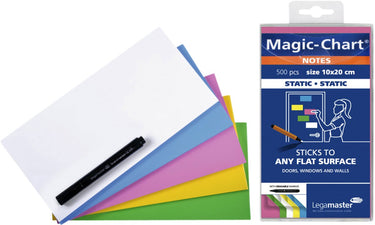 Legamaster magic chart notitieblok 7-159499 multi kleur pak 500