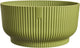 Elho vibes fold bowl 25 - plantenschaal voor binnen - 100% gerecycled plastic - ø 24.9 x h 12.1 cm - varengroen