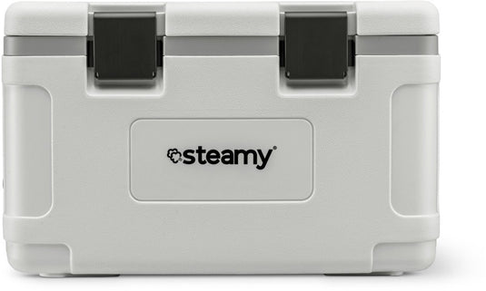 Steamy marine 35 - middelgrote koelbox - maritieme koelbox - 35 liter - wit