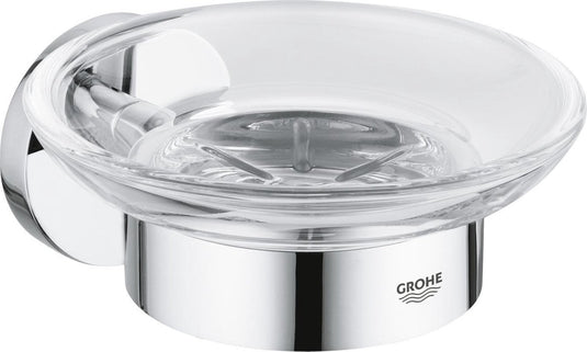 Grohe essentials houder met zeepschaaltje - chroom