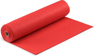 Vaessen creative vilt op rol - felrood - 1 mm - 45 cm x 5 m