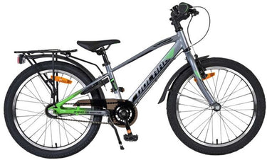 Volare explorer kinderfiets - jongens - 20 inch - donkergrijs - nexus 3