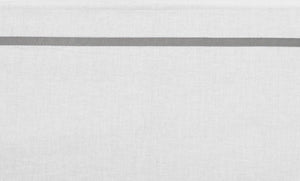 Meyco baby bies ledikant laken - grey - 100x150cm - 0.3 tog