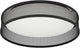 Eglo luppineria plafondlamp - led - ø 38,5 cm - zwart|wit - staal