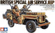Tamiya modelbouwpakket militaire voertuigen - 35033 british special air service jeep w 2 figures plastic - 1:35 - modelbouw