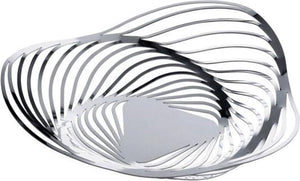 Alessi trinity basket stainless steel 33cm
