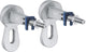 Grohe rapid-sl, wandbevestiging 2 stuks