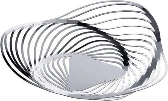 Alessi trinity basket stainless steel 33cm