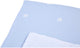 Childhome flower collection - babydeken - dekentje - 80x100cm - wit blauw