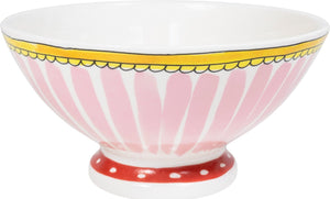 Blond amsterdam even bijkletsen vintage schaal ø21 cm - roze