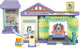 Moose toys bluey - bluey's autowasstraat speelset - incl. bluey speelfiguur, auto, benzinepomp en winkeltje